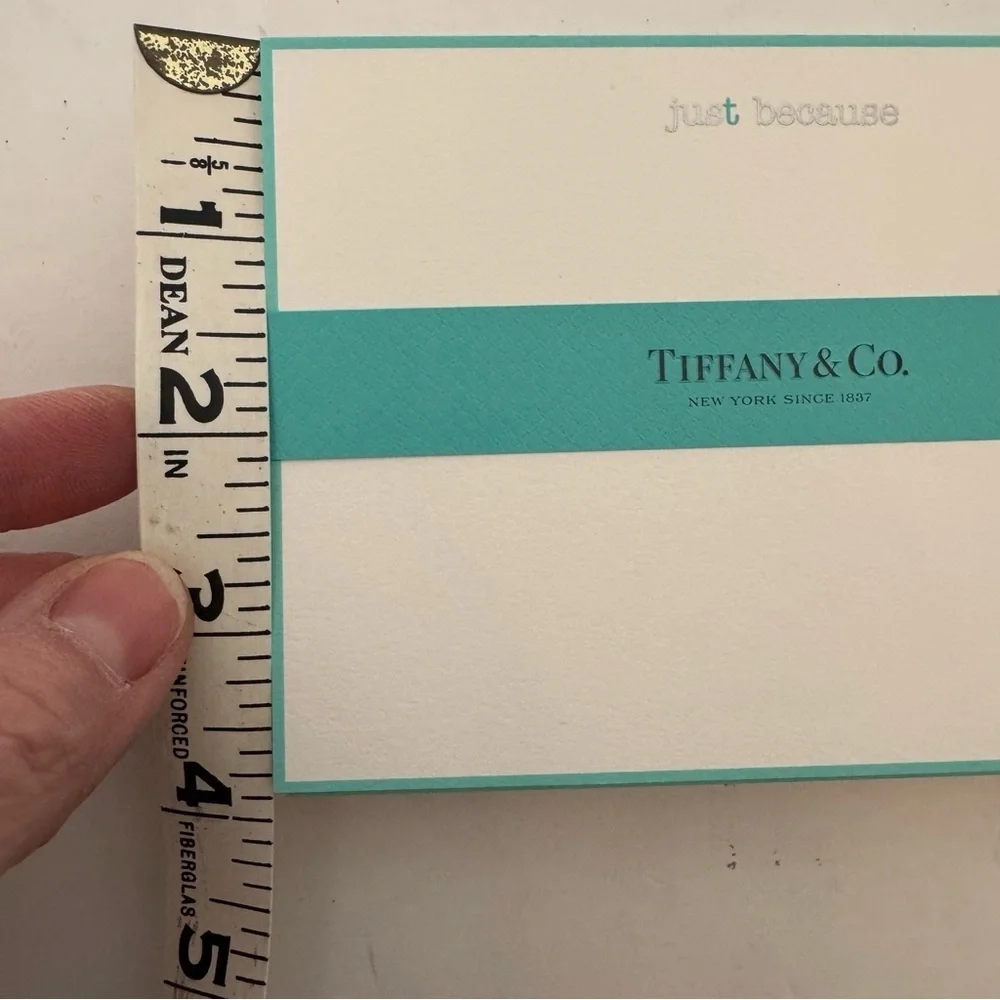 NIB Rare TIFFANY & CO. “Tiffany T” Assorted Note Cards Set of 10 New In Box - Picture 4 of 12